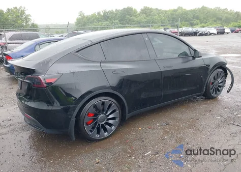 2022 Tesla Model Y Performance Dual Motor All-Wheel Drive из США, поврежденный, VIN 7SAYGDEF7NF457757